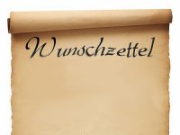 wunschzettel